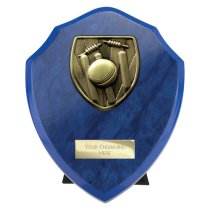 Cobra Shield Cricket Trophy | Blue | 150mm