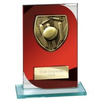 Seismic Cobra Cricket Trophy | Red | 150mm