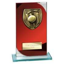 Seismic Cobra Cricket Trophy | Red | 170mm