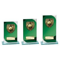 Seismic Cobra Cricket Trophy | Green | 150mm