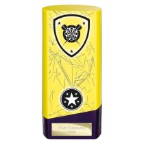 Prime Heavyweight Darts Trophy | Yellow | 160mm