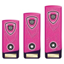 Prime Heavyweight Darts Trophy | Pink | 160mm