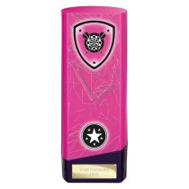 Prime Heavyweight Darts Trophy | Pink | 190mm