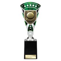 Cobra Star Pool Trophy | Green & Silver | 255mm