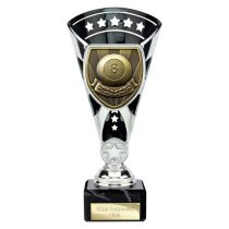 Cobra Star Pool Trophy | Black & Silver | 210mm