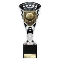 Cobra Star Pool Trophy | Black & Silver | 230mm