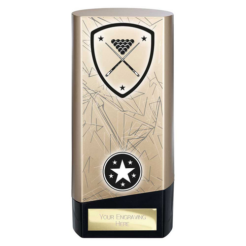 Prime Heavyweight Pool Trophy | Gold | 160mm