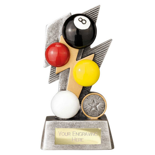 Strike Bolt Pool Trophy | 170mm