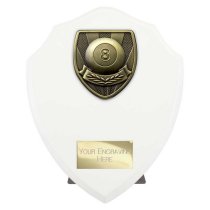 Cobra Shield Pool Trophy | White | 175mm