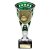 Cobra Star Netball Trophy | Green & Silver | 210mm - TE25137A