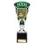 Cobra Star Netball Trophy | Green & Silver | 230mm - TE25137B