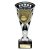 Cobra Star Netball Trophy | Black & Silver | 210mm - TR25137A