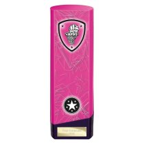 Prime Heavyweight Netball Trophy | Pink | 220mm