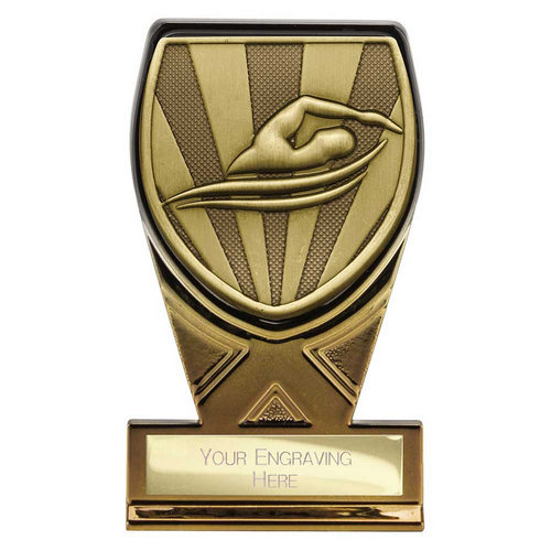 Fusion Cobra Swimming Trophy Plaque | 110mm