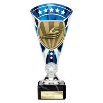 Cobra Star Swimming Trophy | Blue & Silver | 210mm