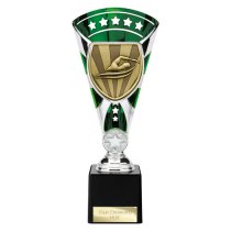 Cobra Star Swimming Trophy | Green & Silver | 230mm