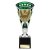 Cobra Star Swimming Trophy | Green & Silver | 230mm - TE25138B