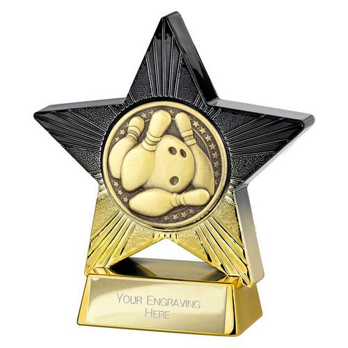 Superstar Ten Pin Bowling Trophy | 110mm