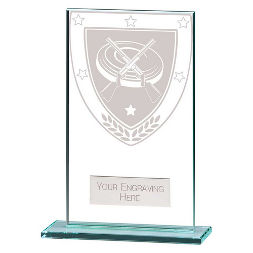 Millennium Clay Pigeon Glass Trophy | 140mm