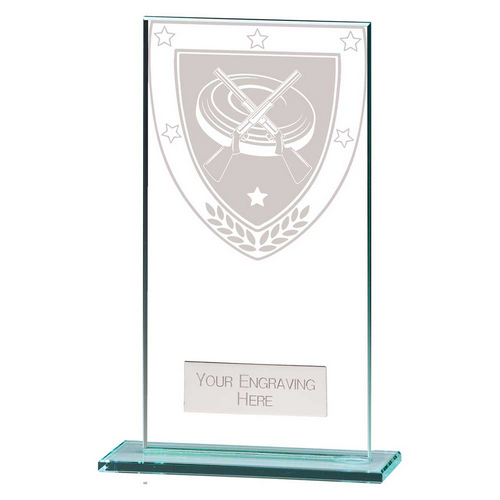 Millennium Clay Pigeon Glass Trophy | 160mm