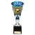 Cobra Star Well Done Trophy | Blue & Silver | 230mm - TB24257B