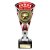 Cobra Star Well Done Trophy | Red & Silver | 210mm - TD24257A