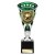 Cobra Star Well Done Trophy | Green & Silver | 230mm - TE24257B