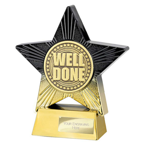 Superstar Well Done Trophy | 140mm