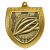 Cobra Cycling Shield Medal | Gold | 75mm - MM25139G