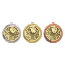 Superstar Basketball Medal | Bronze | 60mm