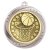 Superstar Basketball Medal | Silver | 60mm - MM25037S