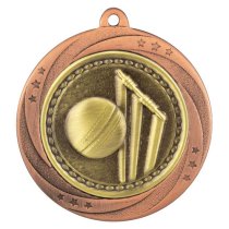 Superstar Cricket Medal | Bronze | 60mm