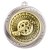 Superstar Cycling Medal | Silver | 60mm - MM25044S