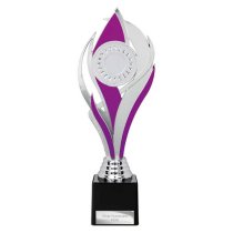 Volcano Trophy | Silver & Purple | 260mm