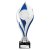 Volcano Trophy | Silver & Blue | 240mm - TR25543B