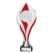 Volcano Trophy | Silver & Red | 230mm