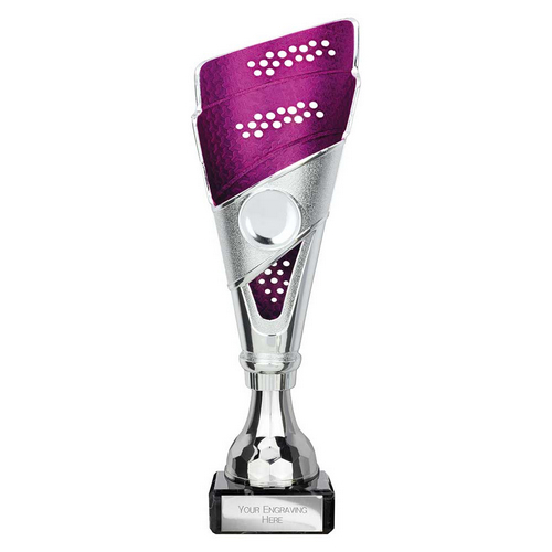 Predator Trophy | Silver & Purple | 230mm