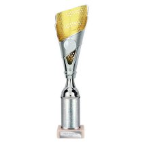 Predator Tube Trophy | Silver & Gold | 310mm