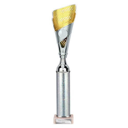 Predator Tube Trophy | Silver & Gold | 385mm