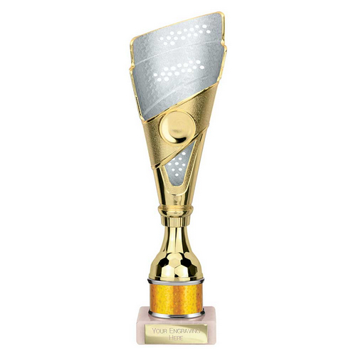 Predator Tube Trophy | Gold & Silver | 260mm