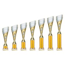 Predator Tube Trophy | Gold & Silver | 260mm