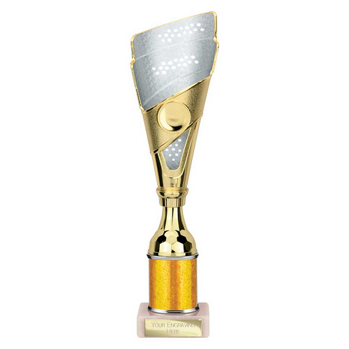 Predator Tube Trophy | Gold & Silver | 285mm