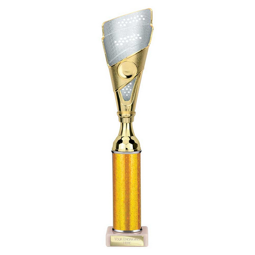 Predator Tube Trophy | Gold & Silver | 360mm