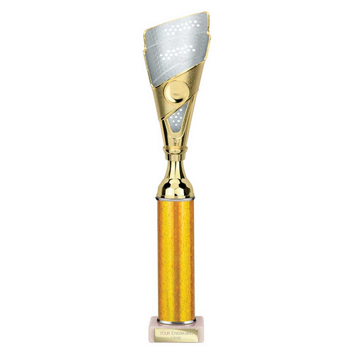 Predator Tube Trophy | Gold & Silver | 385mm