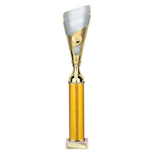 Predator Tube Trophy | Gold & Silver | 410mm