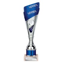 Predator Tube Trophy | Blue & Silver | 260mm