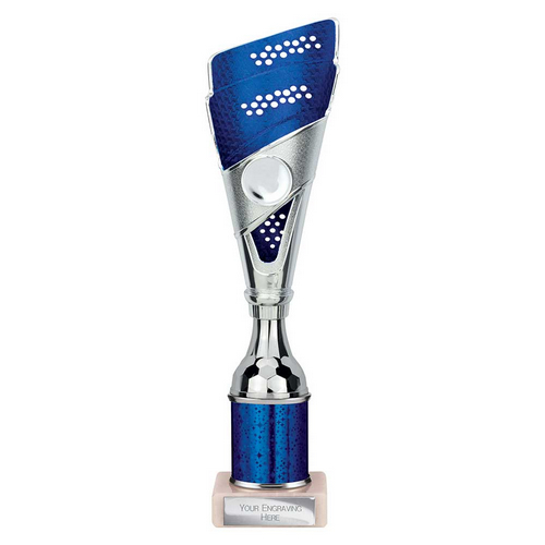 Predator Tube Trophy | Blue & Silver | 285mm