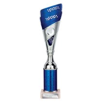 Predator Tube Trophy | Blue & Silver | 310mm