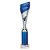 Predator Tube Trophy | Blue & Silver | 335mm - TR25586D