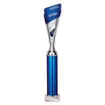 Predator Tube Trophy | Blue & Silver | 410mm